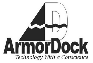 AD ARMORDOCK TECHNOLOGY WITH A CONSCIENCE logo