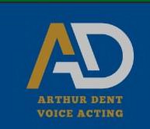 AD ARTHUR DENT VOICE ACTING logo