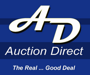 AD AUCTION DIRECT THE REAL ... GOOD DEAL logo