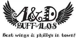 A&D BUFFALOS BEST WINGS & PHILLY'S IN TOWN! logo