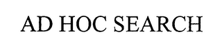 AD HOC SEARCH logo
