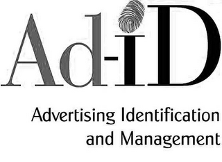 AD-ID ADVERTISING IDENTIFICATION AND MANAGEMENT logo