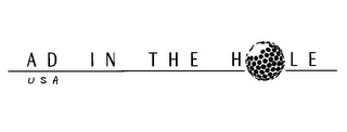 AD IN THE HOLE USA logo