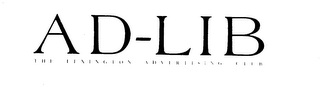 AD-LIB THE LEXINGTON ADVERTISING CLUB logo