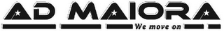 AD MAIORA WE MOVE ON logo
