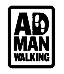 AD MAN WALKING logo