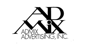 AD MIX ADMIX ADVERTISING, INC. logo