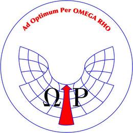 AD OPTIMUM PER OMEGA RHO logo
