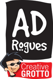 AD ROGUES CREATIVE GROTTO logo