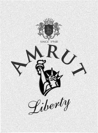 AD SINCE 1948 AMRUT LIBERTY logo