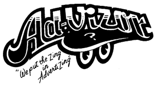 AD-VIZOR/WE PUT THE ZING IN ADVERTIZING logo