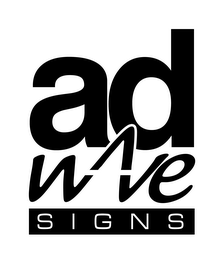 AD WAVE SIGNS logo