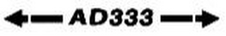 AD333 logo