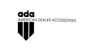 ADA AMERICAN DEALER ACCESSORIES logo