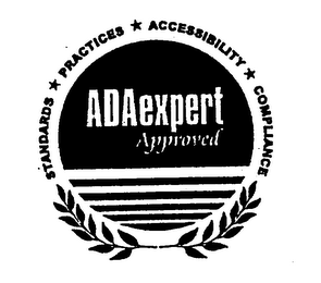 ADAEXPERT APPROVED STANDARDS PRACTICES ACCESSIBILITY COMPLIANCE logo