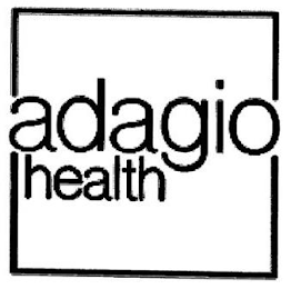 ADAGIO HEALTH logo