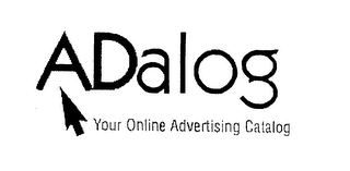 ADALOG YOUR ONLINE ADVERTISING CATALOG logo