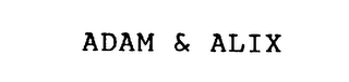 ADAM & ALIX logo