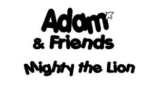 ADAM & FRIENDS MIGHTY THE LION logo
