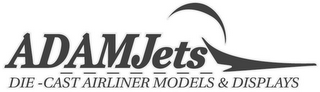 ADAMJETS DIE-CAST AIRLINER MODELS & DISPLAYS logo