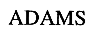 ADAMS logo