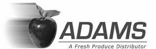 ADAMS A FRESH PRODUCE DISTRIBUTOR logo
