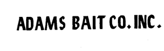 ADAMS BAIT CO. INC. logo