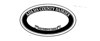 ADAMS COUNTY DAIRIES WISCONSINS CHOICE logo