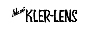 ADAMS KLER-LENS logo