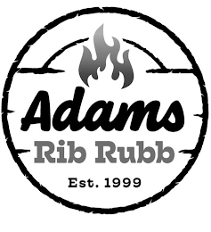 ADAMS RIB RUBB EST. 1999 logo