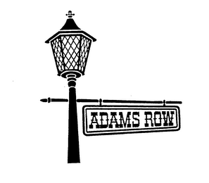 ADAMS ROW logo