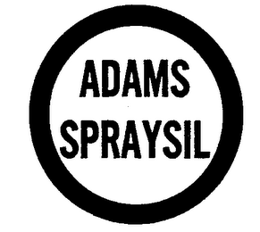 ADAMS SPRAYSIL logo