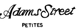 ADAMS STREET PETITES logo
