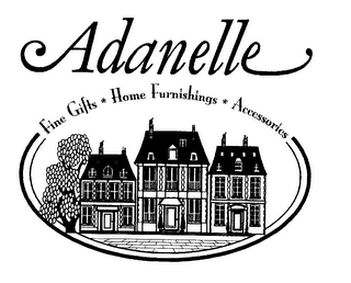 ADANELLE FINE GIFTS HOME FURNISHINGS ACCESSORIES logo