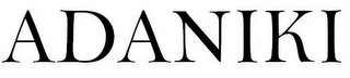 ADANIKI logo