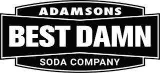 ADANSONS BEST DAMN SODA COMPANY logo