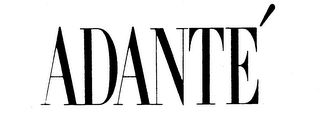 ADANTE logo