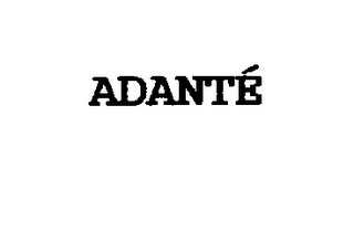 ADANTE logo