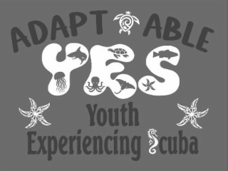 ADAPT ABLE YES YOUTH EXPERIENCING SCUBA logo