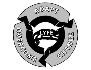 ADAPT CHANGE OVERCOME LYFE logo