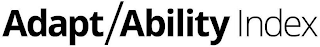 ADAPT/ABILITY INDEX logo