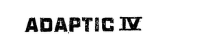 ADAPTIC IV logo