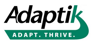ADAPTIK ADAPT. THRIVE logo