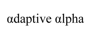 ADAPTIVE ALPHA logo