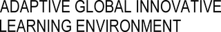 ADAPTIVE GLOBAL INNOVATIVE LEARNING ENVIRONMENT logo