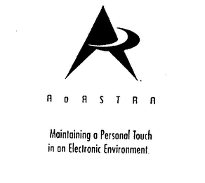 ADASTRA MAINTAINING A PERSONAL TOUCH IN AN ELECTRONIC ENVIRONMENT. logo