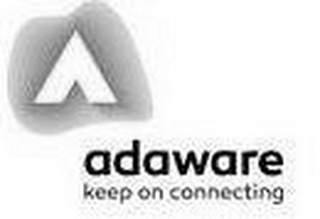 ADAWARE KEEP ON CONNECTING logo