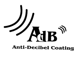 ADB ANTI-DECIBEL COATING logo