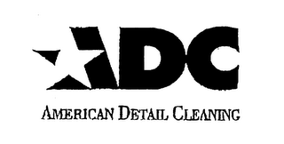 ADC AMERICAN DETAIL CLEANING logo