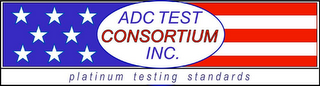 ADC TEST CONSORTIUM INC. PLATINUM TESTING STANDARDS logo